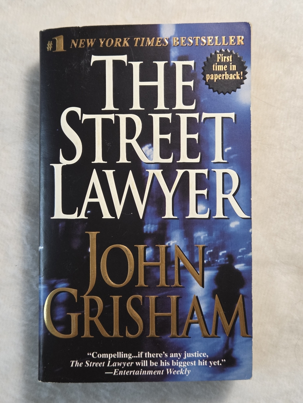 ☀️The Street Lawyer by John Grisham Paperback Book